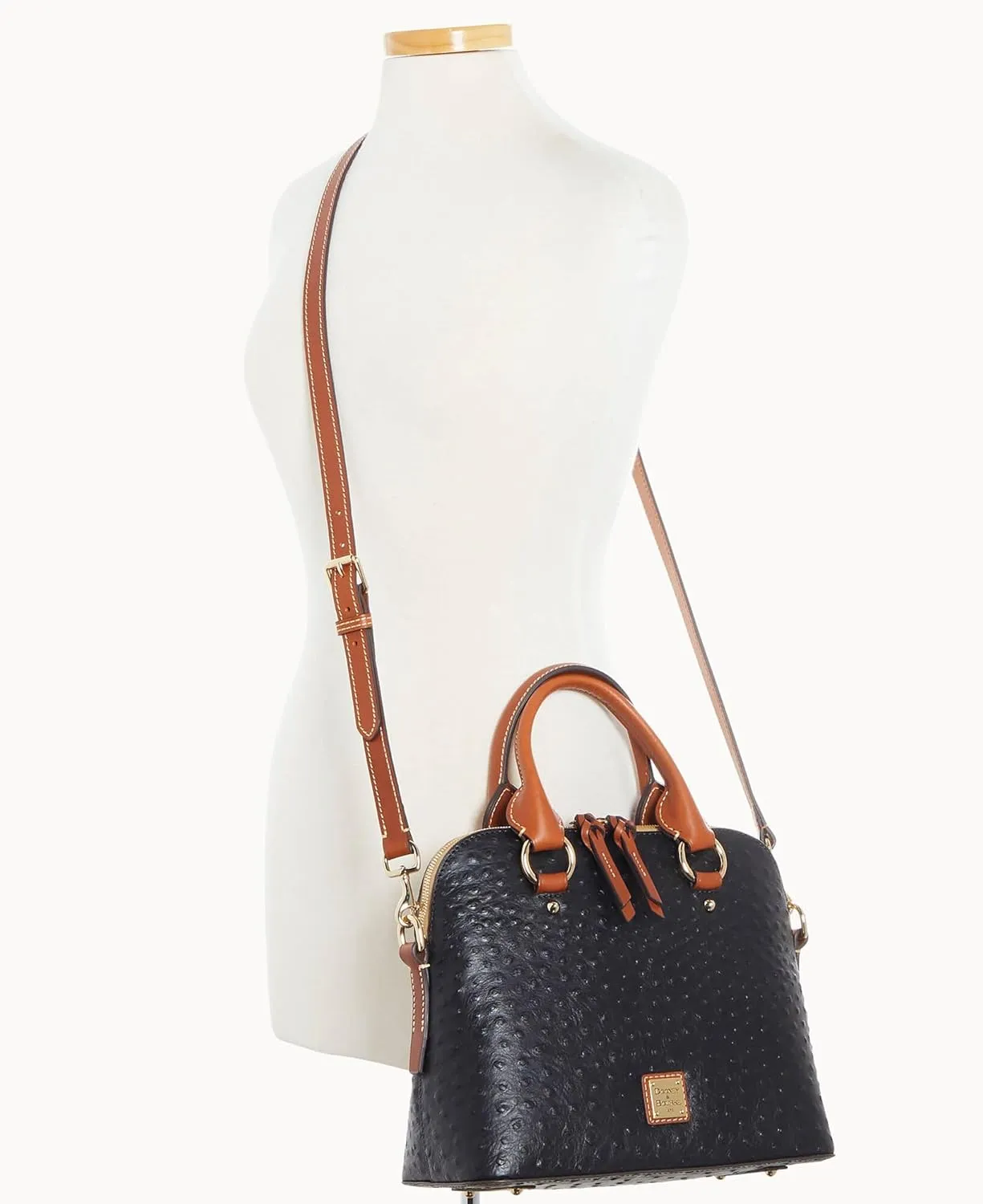 Dooney & Bourke Handbag, Ostrich Cameron Satchel