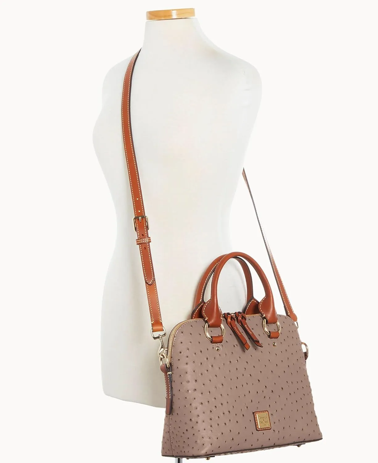 Dooney & Bourke Handbag, Ostrich Cameron Satchel