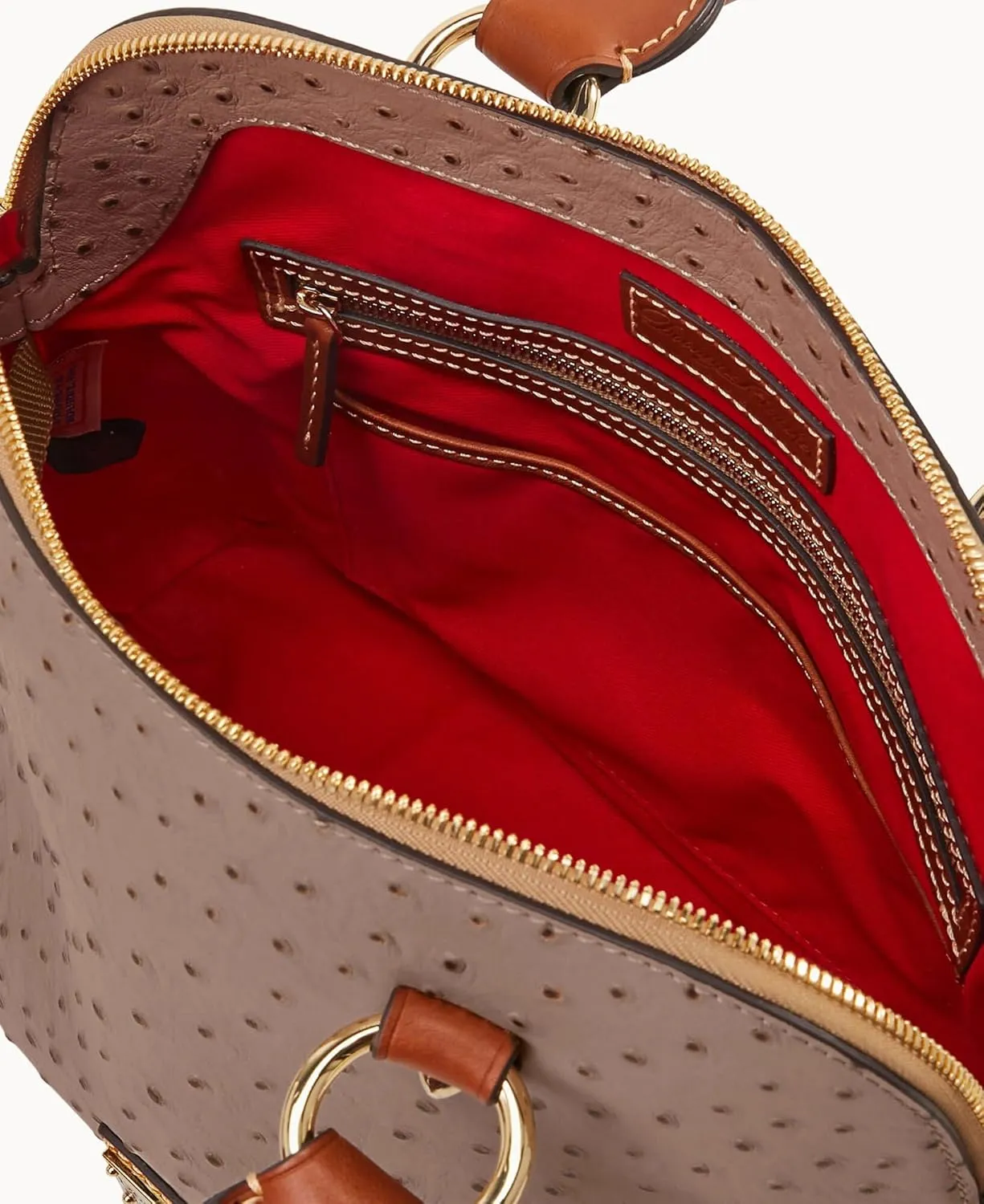 Dooney & Bourke Handbag, Ostrich Cameron Satchel