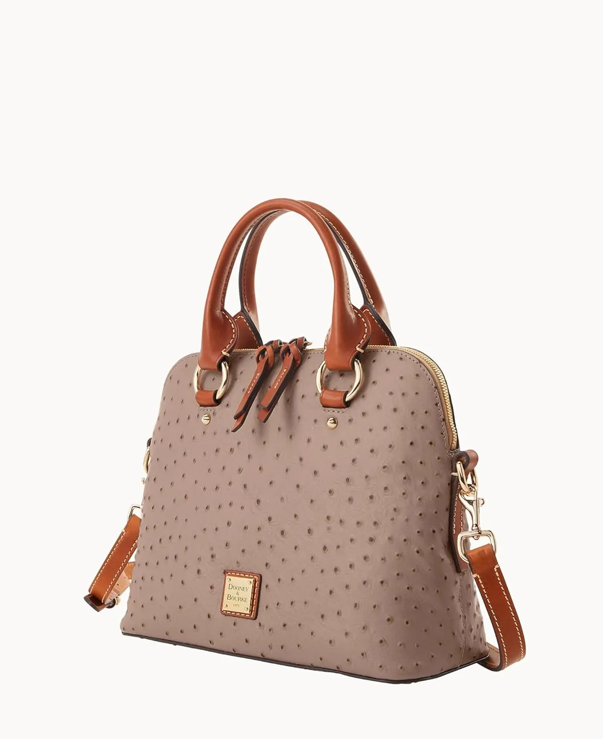 Dooney & Bourke Handbag, Ostrich Cameron Satchel