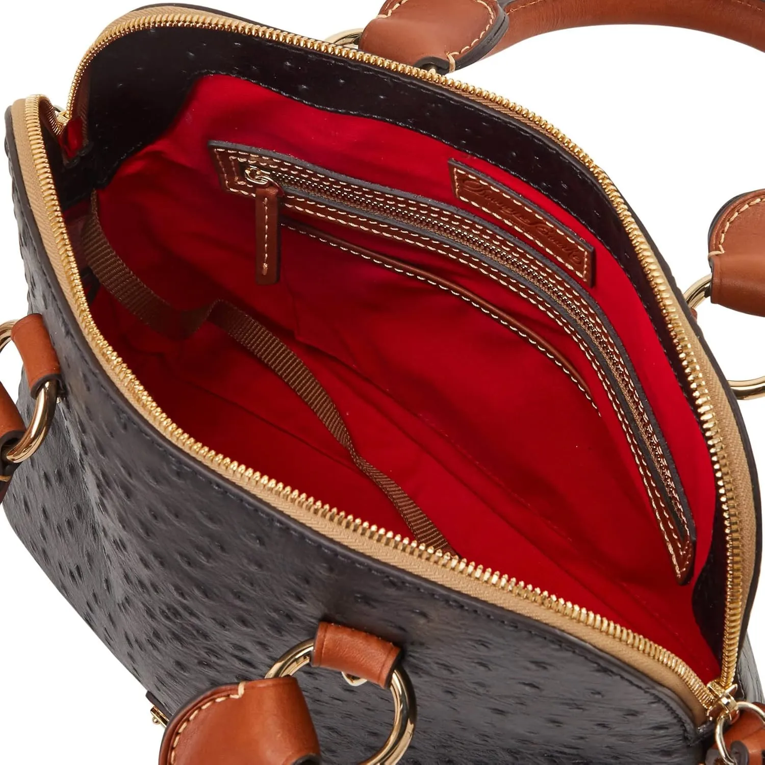 Dooney & Bourke Handbag, Ostrich Cameron Satchel