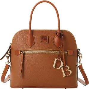 Dooney & Bourke Handbag, Pebble Grain Domed Satchel