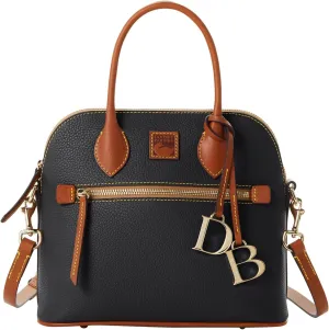 Dooney & Bourke Handbag, Pebble Grain Domed Satchel