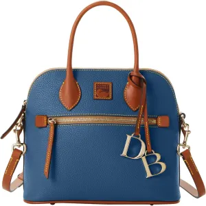 Dooney & Bourke Handbag, Pebble Grain Domed Satchel