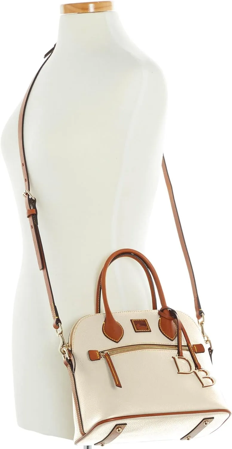 Dooney & Bourke Handbag, Pebble Grain Domed Satchel