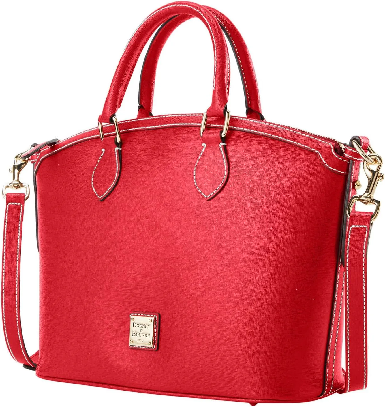 Dooney & Bourke Handbag, Saffiano Domed Satchel