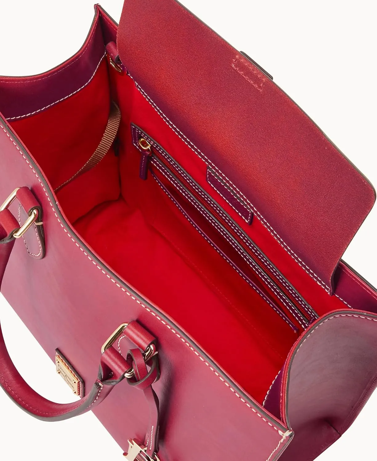 Dooney & Bourke Handbags for Women, Belmar Janine 35 Leather Tote Bag with Adjustable Shoulder Strap