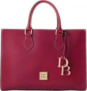 Dooney & Bourke Handbags for Women, Belmar Janine 35 Leather Tote Bag with Adjustable Shoulder Strap