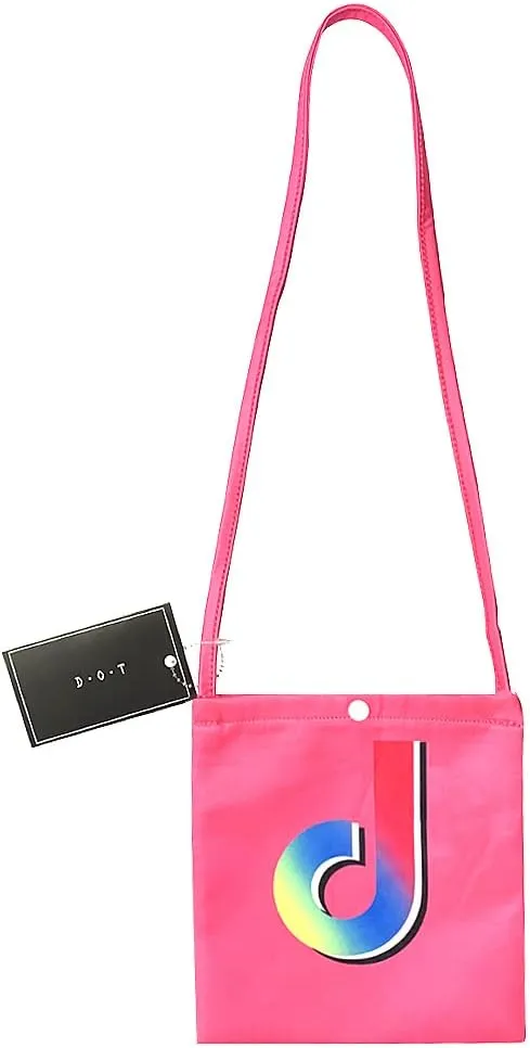 D.O.T 3pcs Tic Toc Girl Skirt Sets T Shirt Top Bowknot Skirt with Bag Outfits