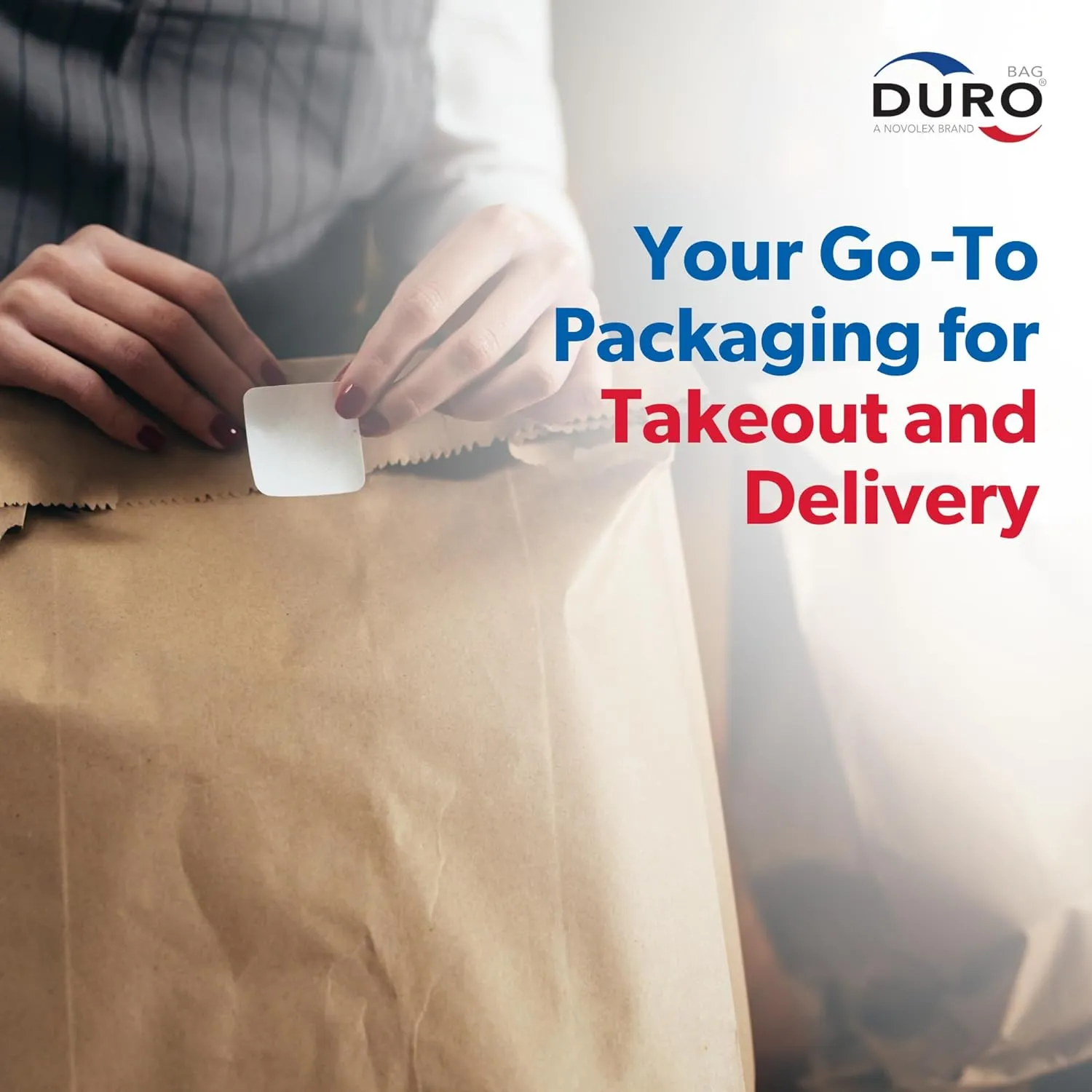 Duro 25# SH Brown Paper Bags Bulk (500 Count), 8.25 x 6.12 x 15.87- Large Grocery Bags for Retail, Craft, Deli, Bread, Sturdy Paper Sacks for Food To Go