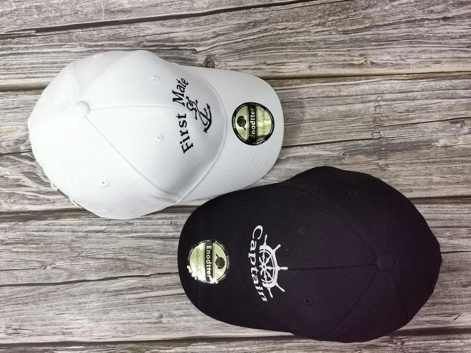 Embroidered Captain & First Mate Hats