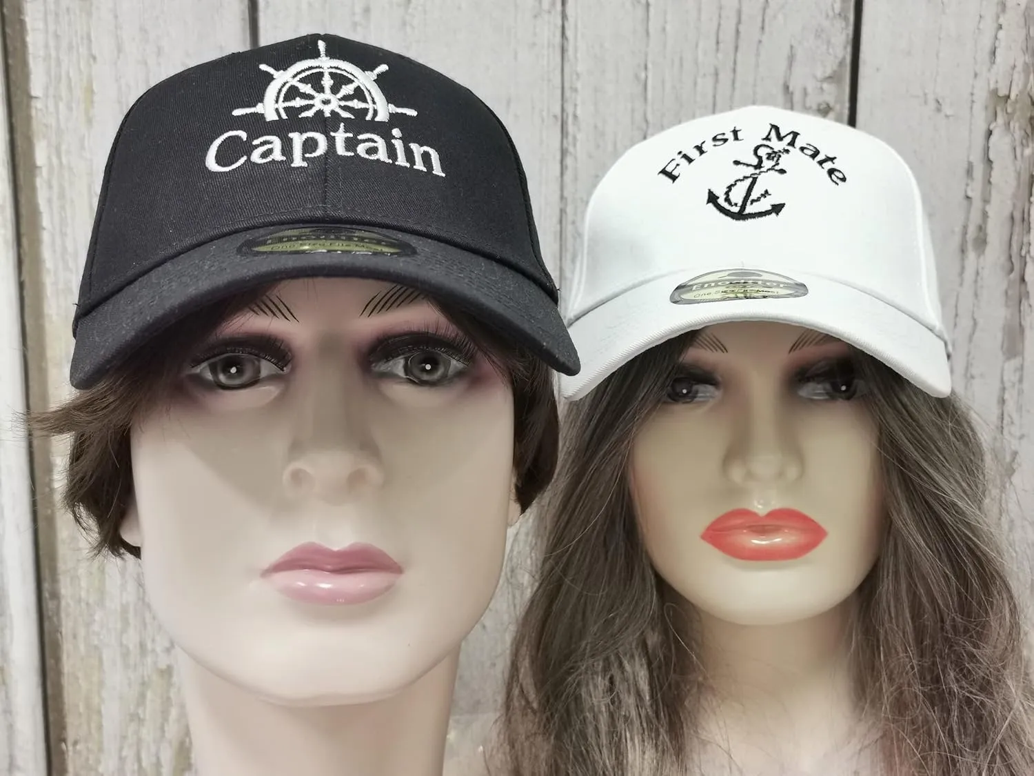 Embroidered Captain & First Mate Hats