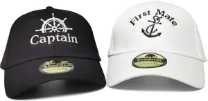 Embroidered Captain & First Mate Hats