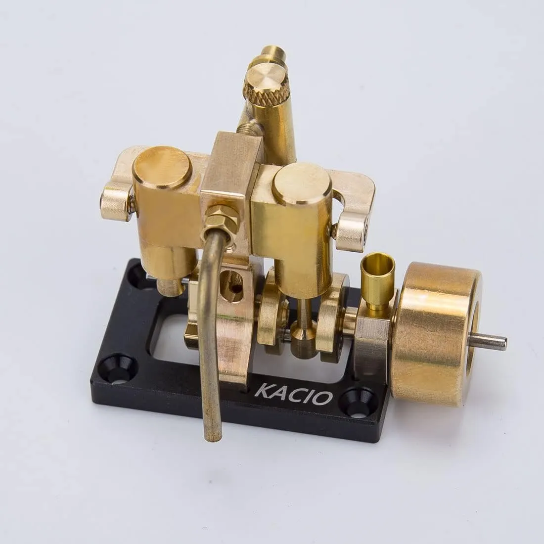 Engine Kit for Adults, Mini Inline Swing Steam Engine Model Kit That Runs, Engine Motor Model Educational Physics Experiment STEM Model