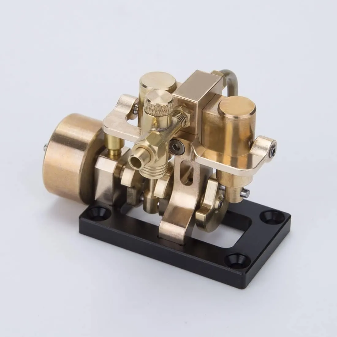 Engine Kit for Adults, Mini Inline Swing Steam Engine Model Kit That Runs, Engine Motor Model Educational Physics Experiment STEM Model