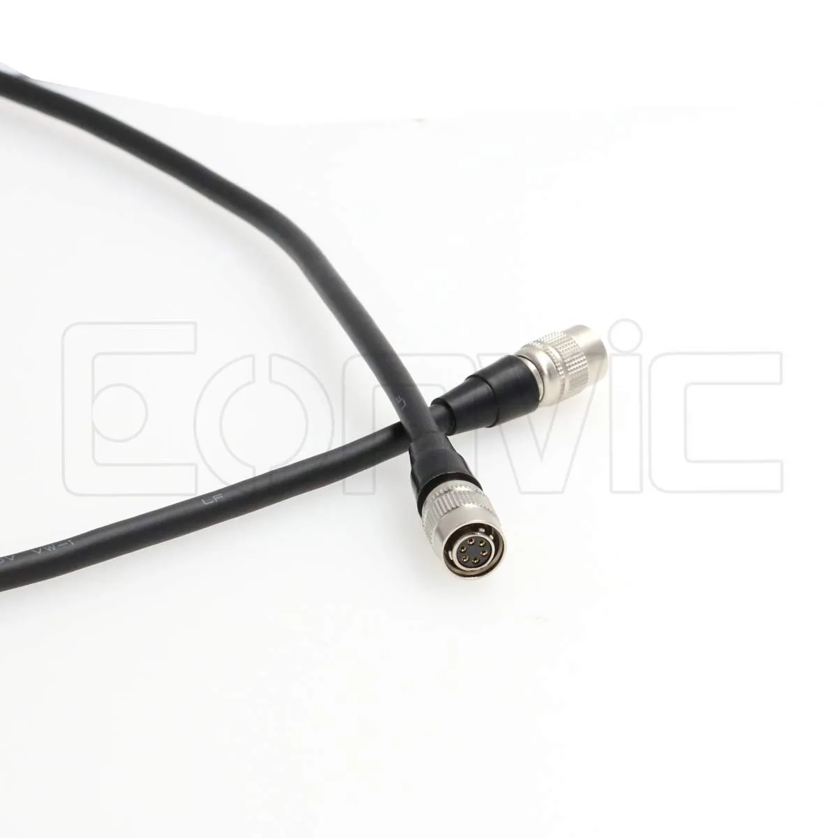 Eonvic HR10A-7P-6S 6 Pin to 6 Pin Power Cable for Basler CCD AVT Industrial Camera (1M, Straight-Straight)