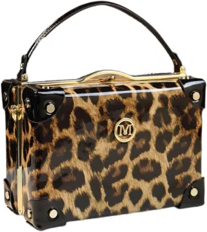 Fashion Women's Top Handle Satchel Handbags Leather Evening Bag Purses large Hard Square Box Shoulder Messenger Bags