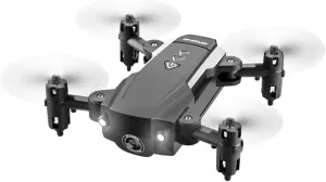 FEICHAO KK8 Foldable Mini Drone RC Quadcopter HD 1080P Camera WiFi Drone Altitude Hold Selfie RC Helicopter Toys 15 Mins Flight Time (NO Camera Gift Box)