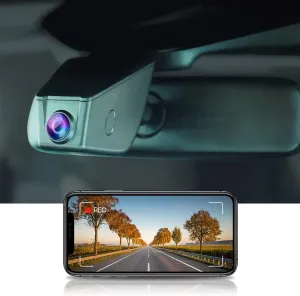 Fitcamx 4K Dash Cam Suitable for Ford Escape Explorer & Lincoln Aviator Nautilus Navigator Corsair, Integrated OEM Look, UHD 2160P Video WiFi, G-Sensor, Loop Recording, Easy to Install, 64GB Card