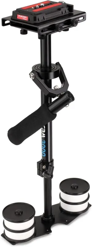 FLYCAM 3000 23”/58cm Professional Handheld Camera Stabilizer. for DSLR Video Camcorders. Payload up to 3.5kg /8lbs. (FLCM-3000-Q)