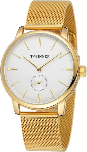FORSINING Men's Luxury Mechanical Hand-Wind Analogue Watch with Stainless Steel Bracelet