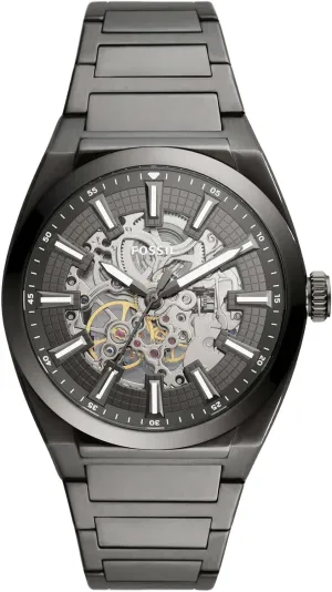 Fossil Men's Everett Automatic Stainless Steel Three-Hand Watch