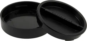 Fotodiox Camera Body & Rear Lens Cap Set Compatible with All Hasselblad V-Mount Cameras & Lenses - Black