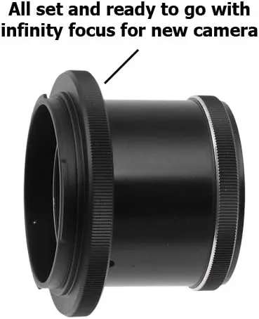 Fotodiox Lens Mount Adapter - Novoflex Fast-Focusing Rifle Lens to Canon EOS (EF, EF-S) Mount SLR Camera Body