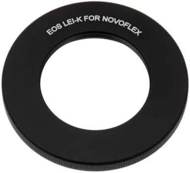 Fotodiox Lens Mount Adapter - Novoflex Fast-Focusing Rifle Lens to Canon EOS (EF, EF-S) Mount SLR Camera Body