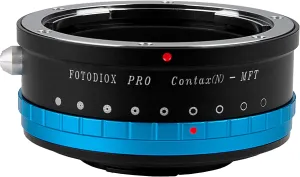 Fotodiox Pro IRIS Lens Mount Adapter Compatible with Contax N Lenses to Micro Four Thirds Cameras