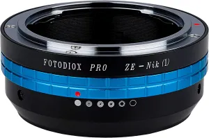 Fotodiox Pro Lens Mount Adapter, for Mamiya ZE (35mm) Lens to Nikon 1-Series Mirrorless Cameras