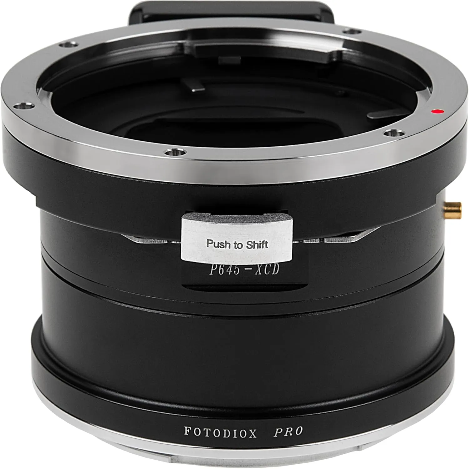 Fotodiox Pro Lens Mount Shift Adapter - Compatible with Pentax 645 (P645) Mount Lens to Hasselblad X-System (XCD) Mount Mirrorless Camera Body