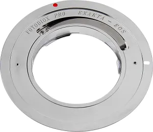 Fotodiox Pro Slim Lens Mount Adapter Without Glass Element - Exakta Manual or Preset Lens to Canon EOS EF-S Cameras Only