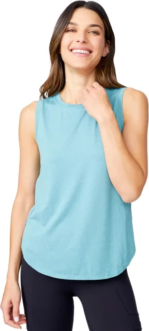 Free Country Women's Microtech® Chill B Cool Curved Hem Tank Top
