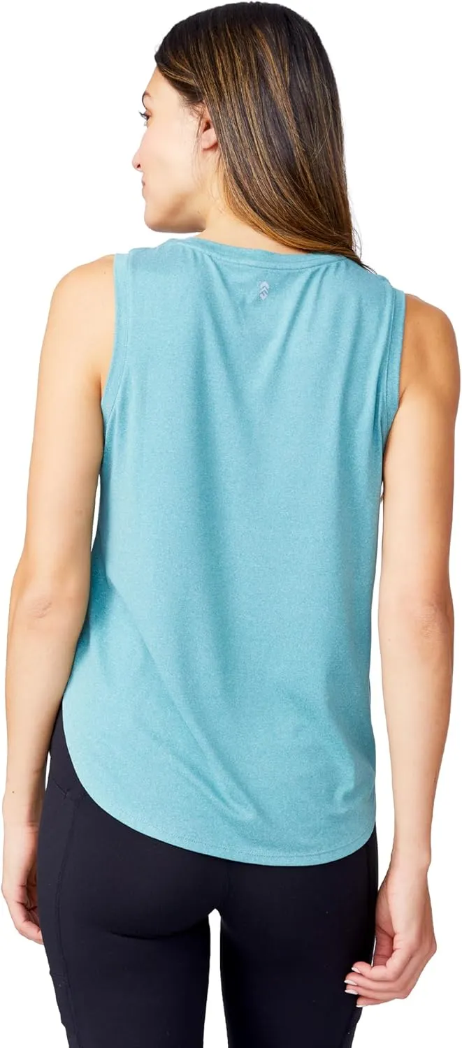Free Country Women's Microtech® Chill B Cool Curved Hem Tank Top