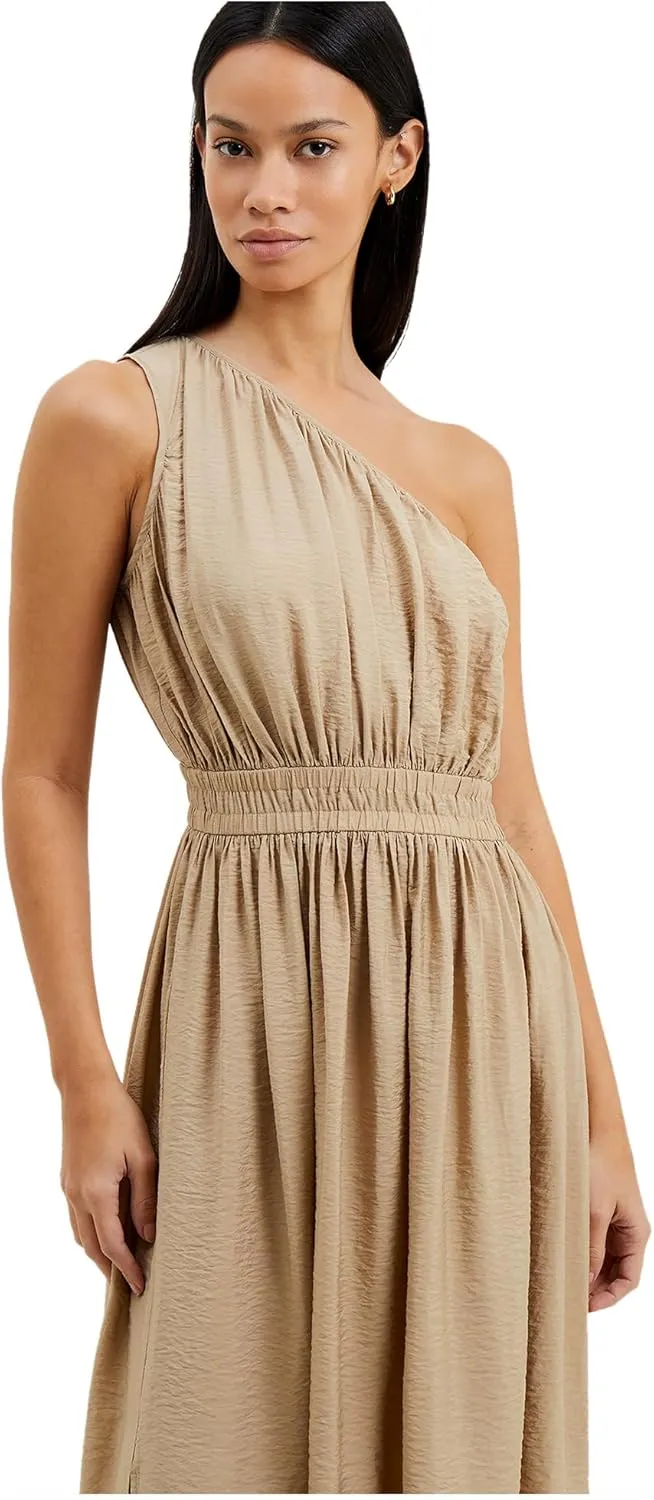 French Connection Women's Faron Midi One Shoulder Dress