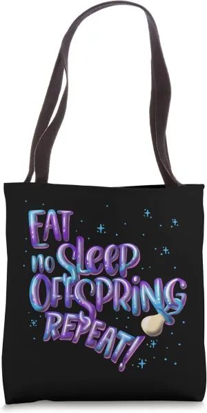 Funny Mom Life Hand Lettering Care About Your Baby Offspring Tote Bag
