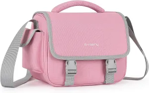 G-raphy Camera Bag Large DSLR SLR Bag Camera Sling Bag Pink Camera Case for Cameras, Flashes, Lenses and Photography Accessories