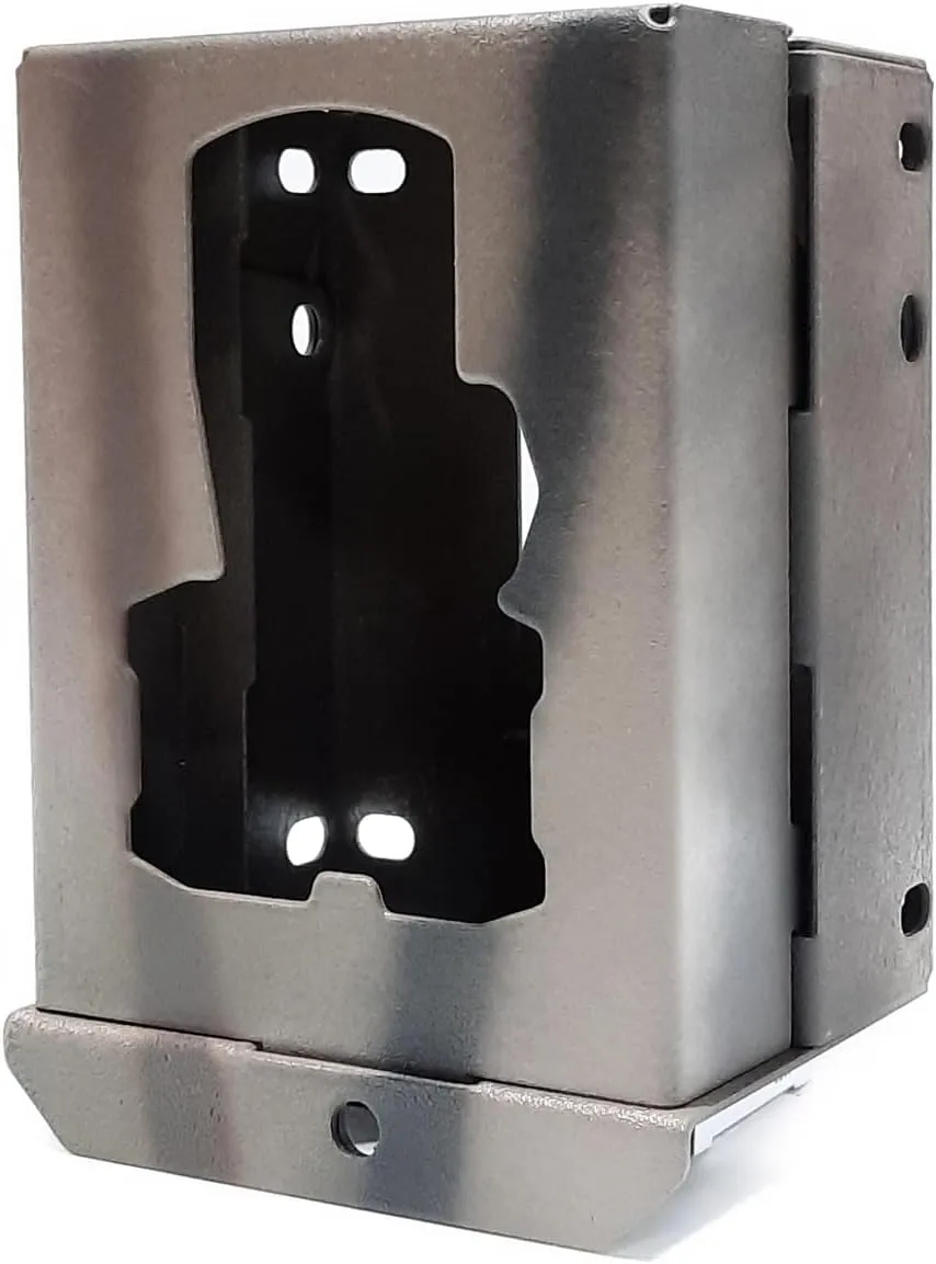 Game & Trail Camera Powder-Coated All Steel Construction Security Box - Compatible with Stealth Cam DS4K Ultimate/Transmit Cameras