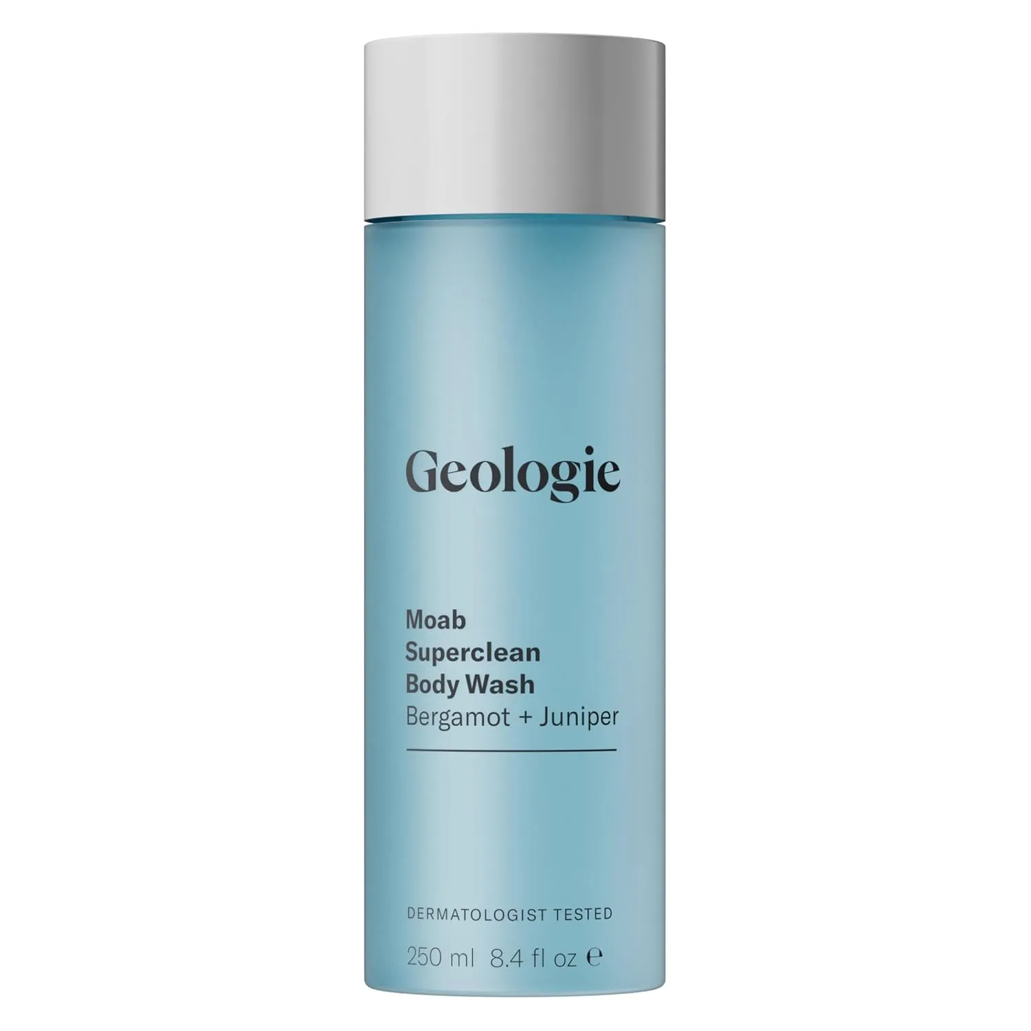 Geologie Moab Superclean Body Wash | Deep Cleansing Bergamot   Juniper Shower Gel for Men & Women | All-Natural Clean & Hydrating Derm-Grade Formula | 8.4 fl oz Bottle