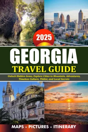 GEORGIA TRAVEL GUIDE 2025: Unlock Hidden Gems, Explore Cities to Mountain, Adventures, Timeless Culture, Tbilisi, and Local Secrets Paperback – Large Print, May 26, 2025