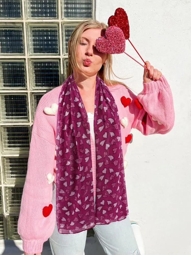 GERINLY Holiday Scarf for Celebration Fashion Festival Print Wrap Shawls for Travel Head Scarf Unique Hijab