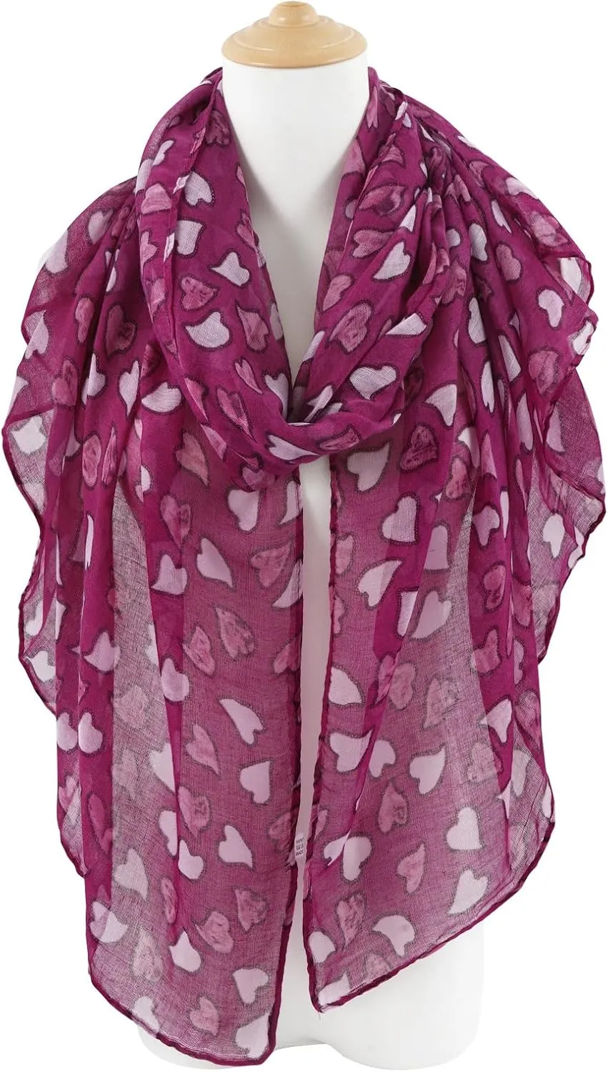 GERINLY Holiday Scarf for Celebration Fashion Festival Print Wrap Shawls for Travel Head Scarf Unique Hijab