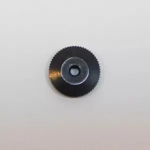 Grandfather Clock Hand Nut - Black Replacement for Mechanical Movements (10mm/3/8 Inch) | Compatible with Kieninger & Similar Antique Pendulum Clocks