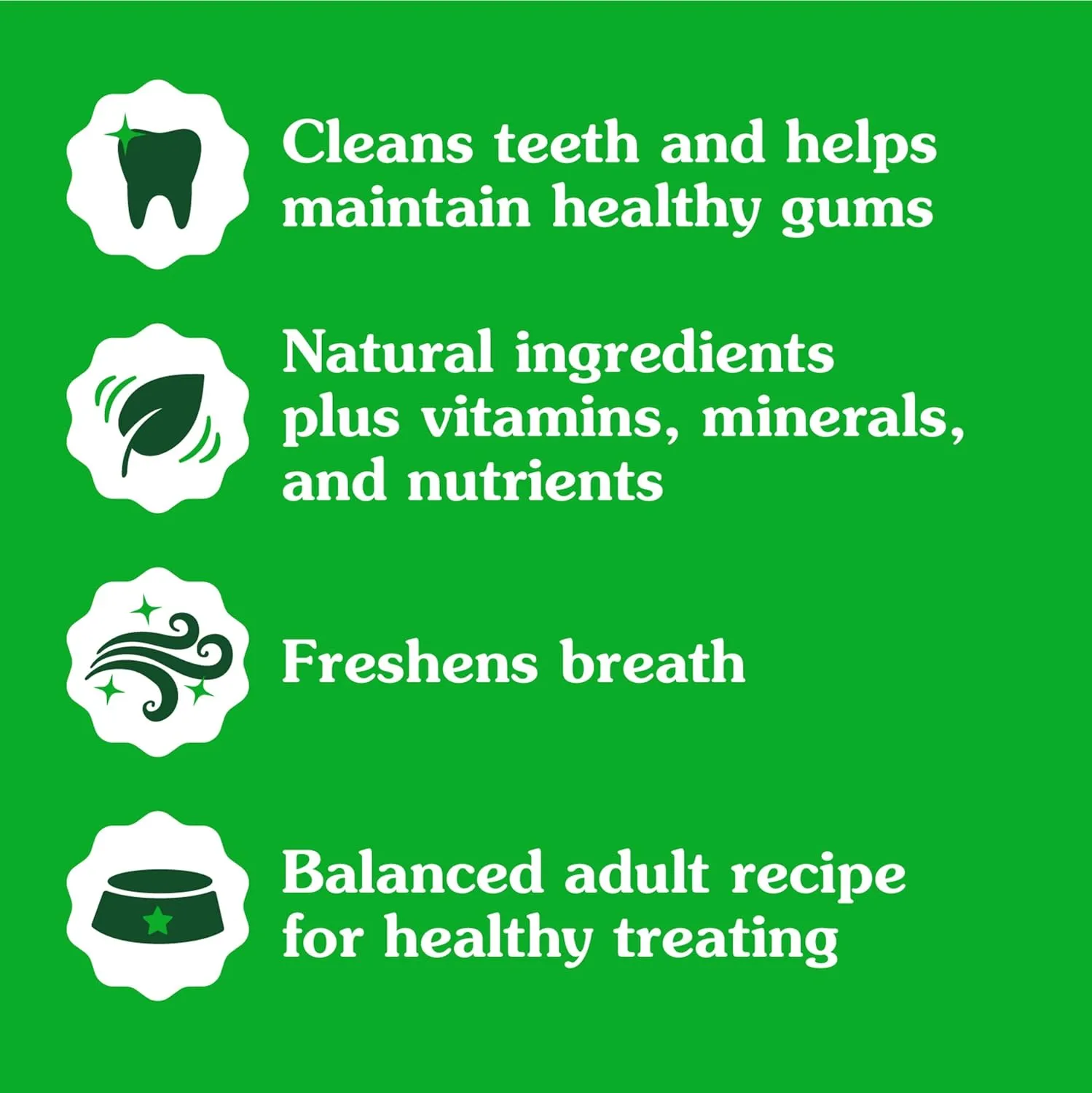 Greenies Large Dental Dog Treats, 3-Flavor Variety Pack, (3) 12 oz. Pouches, (24 Treats)