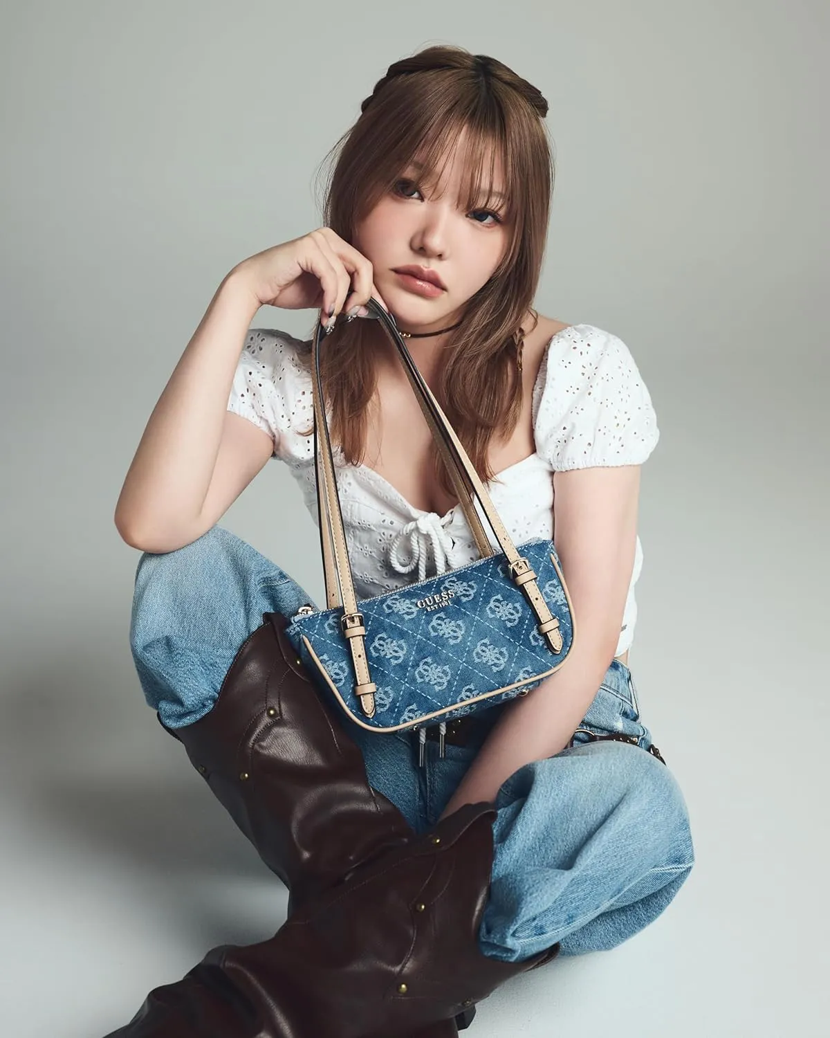 GUESS Cerelia Mini Shoulder Satchel