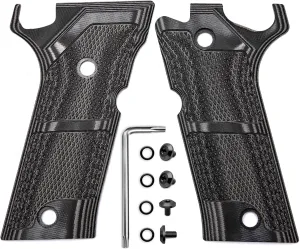 Guuun G10 Grips for Beretta 92X Performance, OPS Shadow Matrix Texture Makes The Stick to Your Hand
