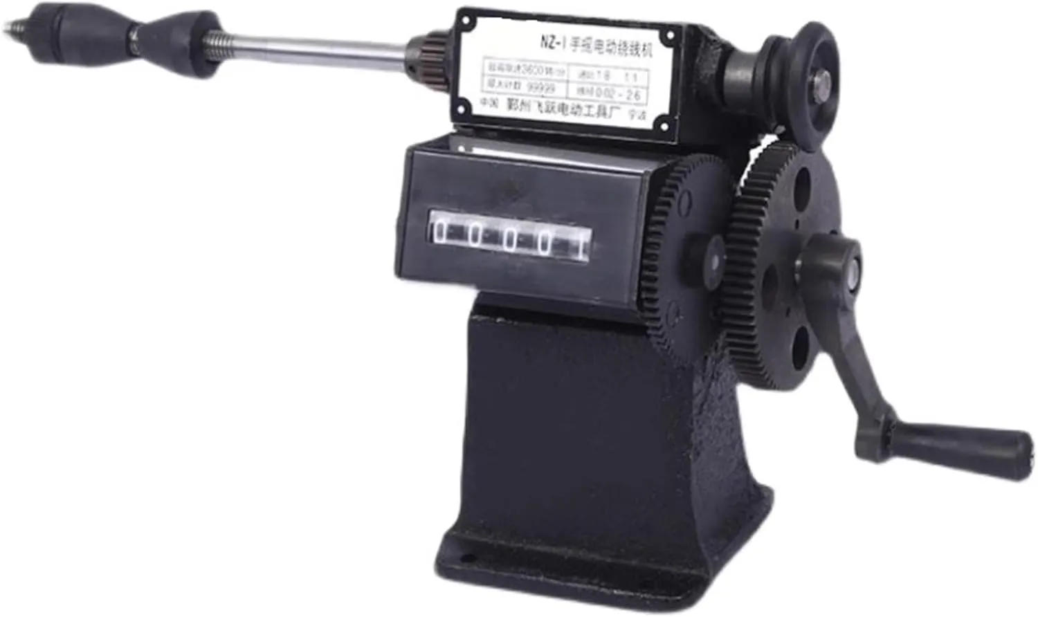 Hand Winding Machine Small Winding Coil Feiyue NZ-1 Winding Machine Winding Tool Mechanical Counting Winding Machine Winding(D)