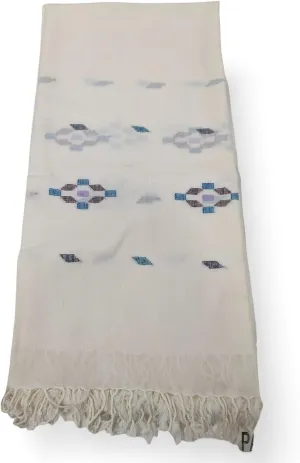 Handmade Women's Pashmina Wool Oversized Shawl Wrap Handstitched Design Large Soft Scarf for Winter, Fall, Travel (44" x 92")