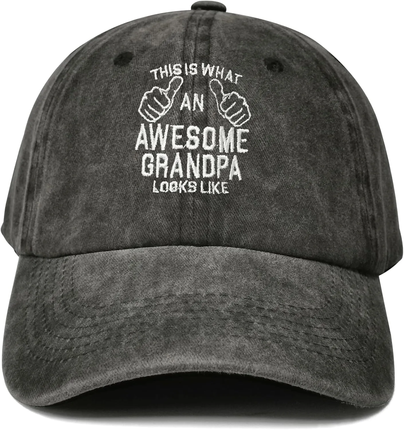 Hepandy Embroidered Baseball Hat for Men Women
